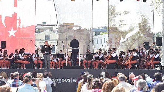 Doğuş Çocuk Senfoni Orkestrası 23 Nisan Coşkusunu Galataport İstanbul’a Talıdı
