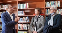 “Kütüphaneler Kenti” Ayvalık’ta, Altınova’nın da Artık Bir Kütüphanesi Var