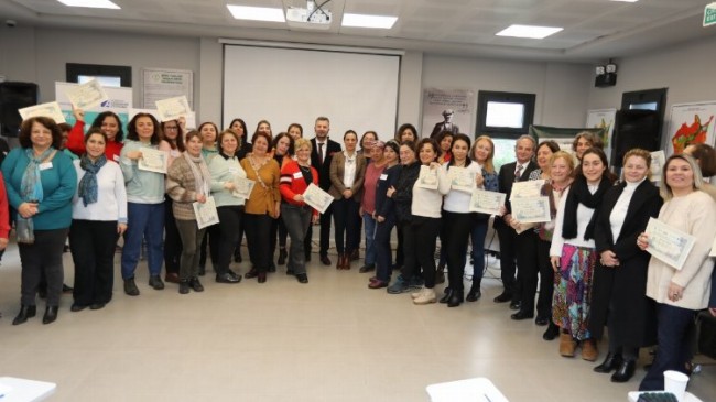 Efes Selçuk’ta kadın girişimciler sertifikalandı