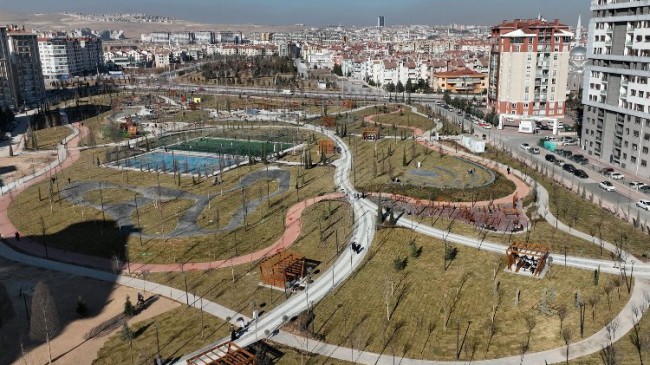 Konya’ya 43 bin metrekarelik yeni park