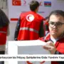 Türk Kızılay, Azerbaycan’da İhtiyaç Sahiplerine Gıda Yardımı Yaptı