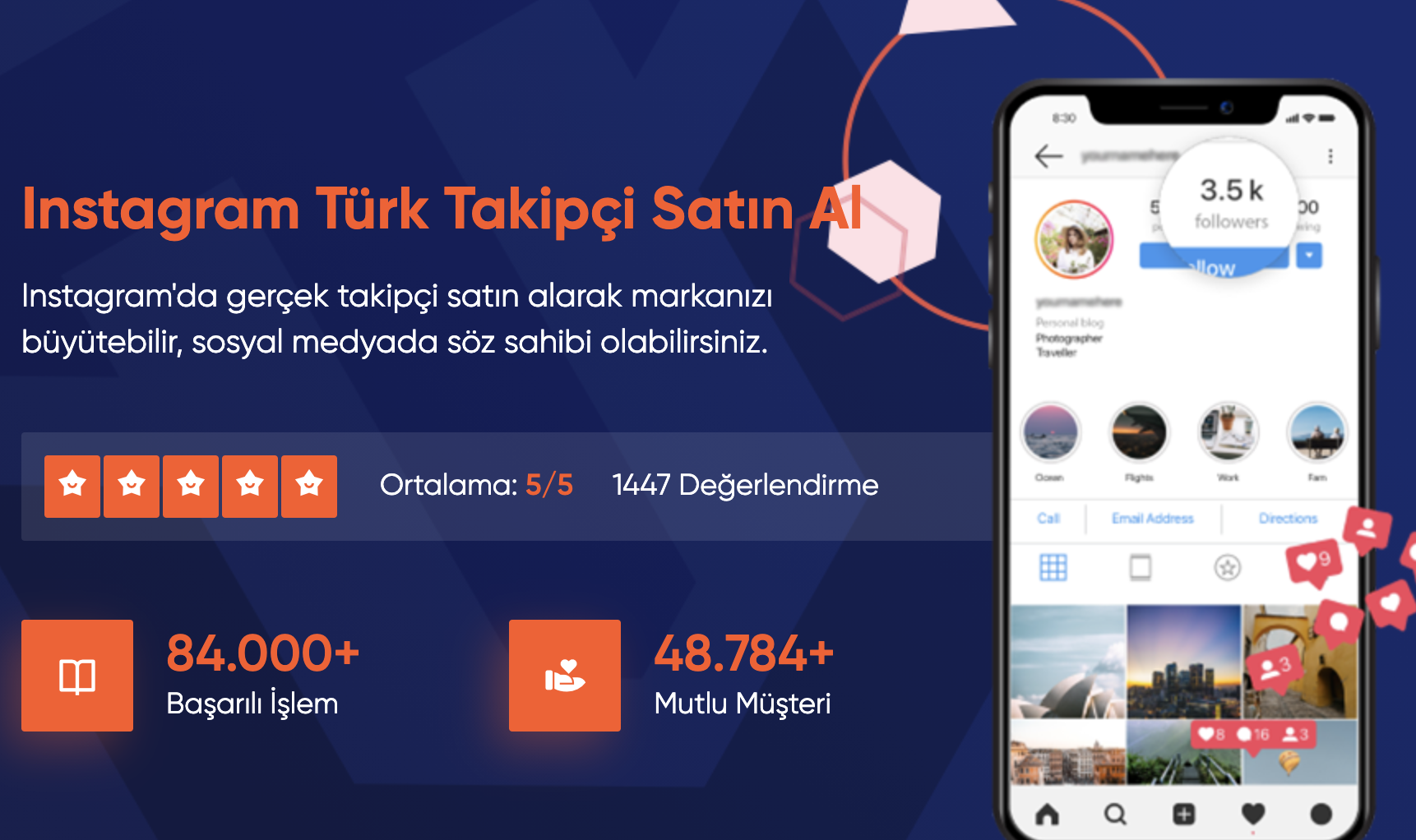Türk Takipçi ile Takipçi Satın Alın